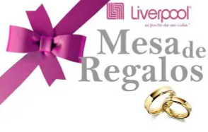 Mesa de regalos Liverpool